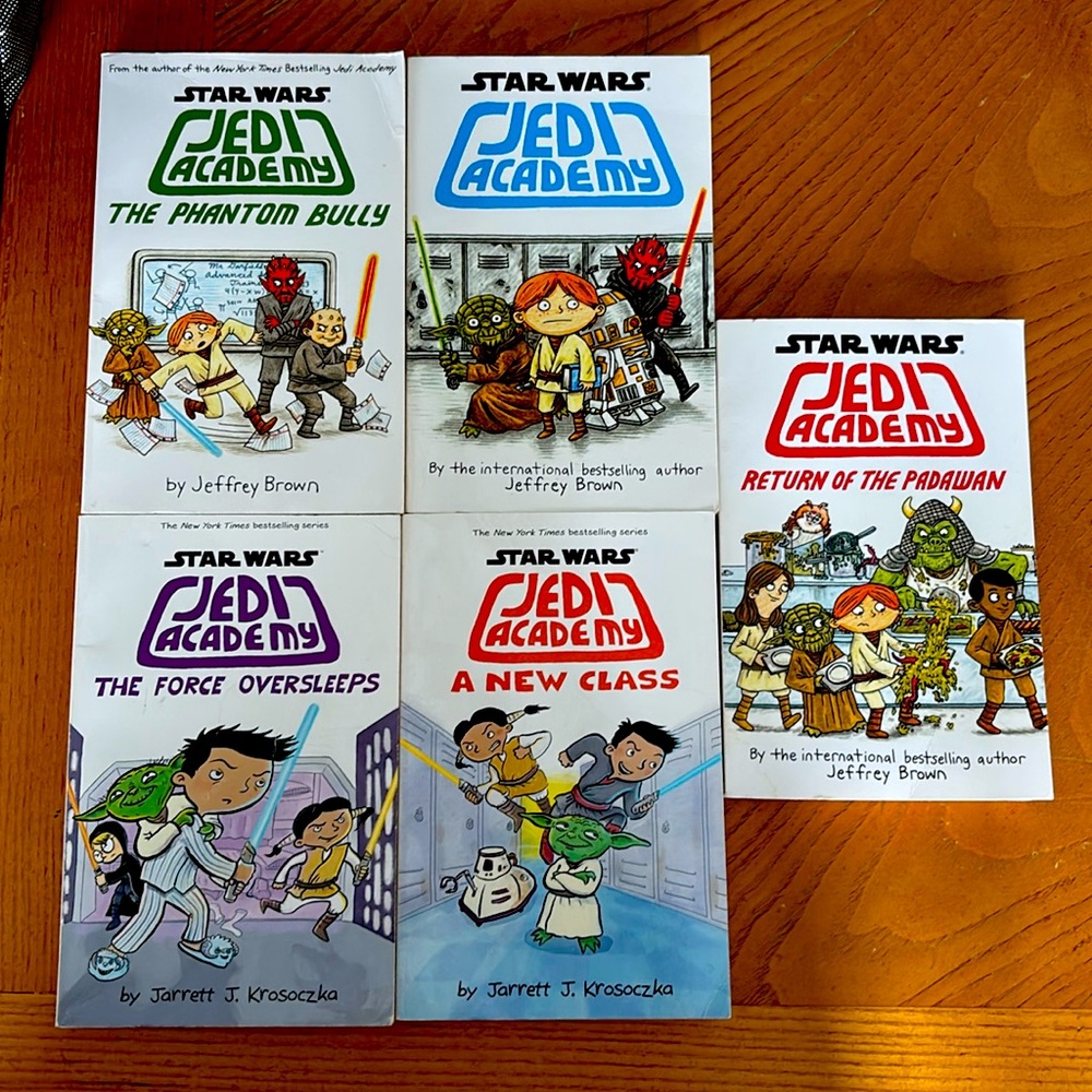 Star Wars Jedi academy books